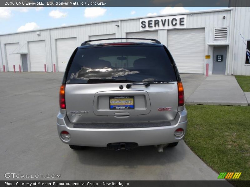 Liquid Silver Metallic / Light Gray 2006 GMC Envoy SLE