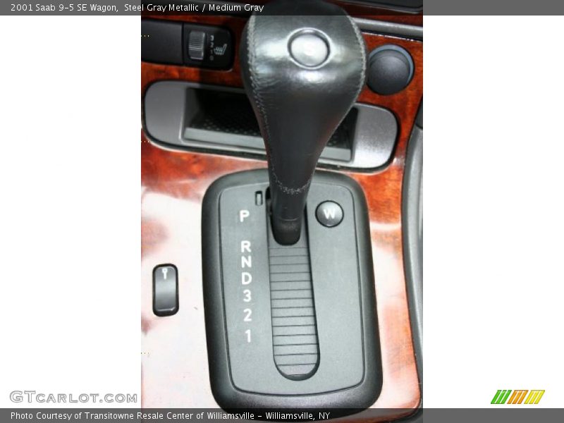 Steel Gray Metallic / Medium Gray 2001 Saab 9-5 SE Wagon