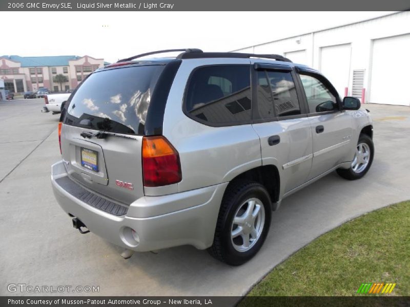 Liquid Silver Metallic / Light Gray 2006 GMC Envoy SLE