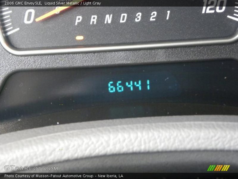 Liquid Silver Metallic / Light Gray 2006 GMC Envoy SLE