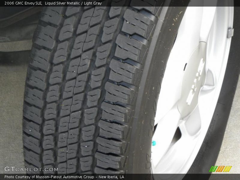 Liquid Silver Metallic / Light Gray 2006 GMC Envoy SLE
