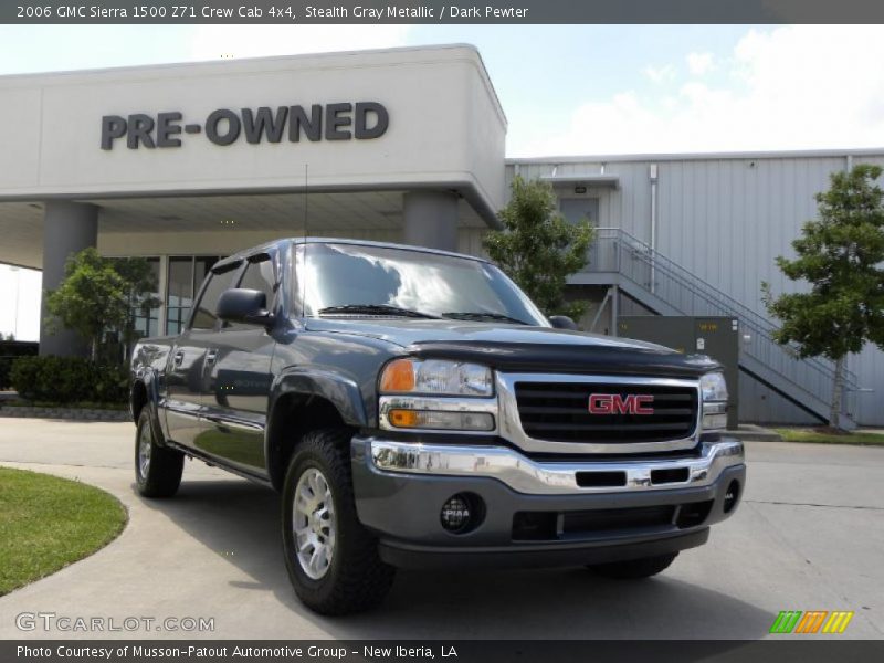 Stealth Gray Metallic / Dark Pewter 2006 GMC Sierra 1500 Z71 Crew Cab 4x4