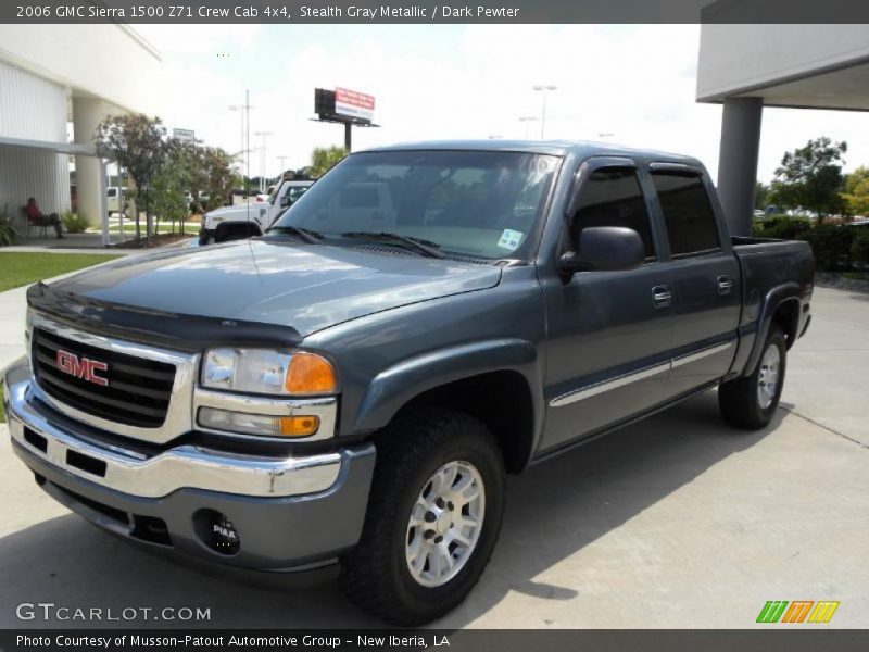 Stealth Gray Metallic / Dark Pewter 2006 GMC Sierra 1500 Z71 Crew Cab 4x4