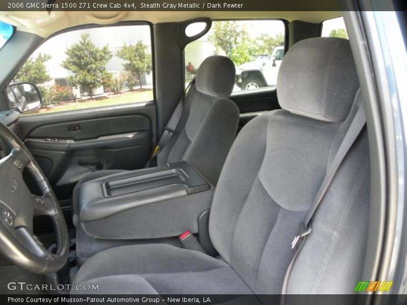 Stealth Gray Metallic / Dark Pewter 2006 GMC Sierra 1500 Z71 Crew Cab 4x4