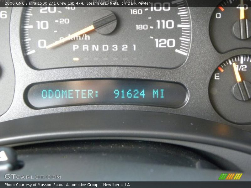 Stealth Gray Metallic / Dark Pewter 2006 GMC Sierra 1500 Z71 Crew Cab 4x4
