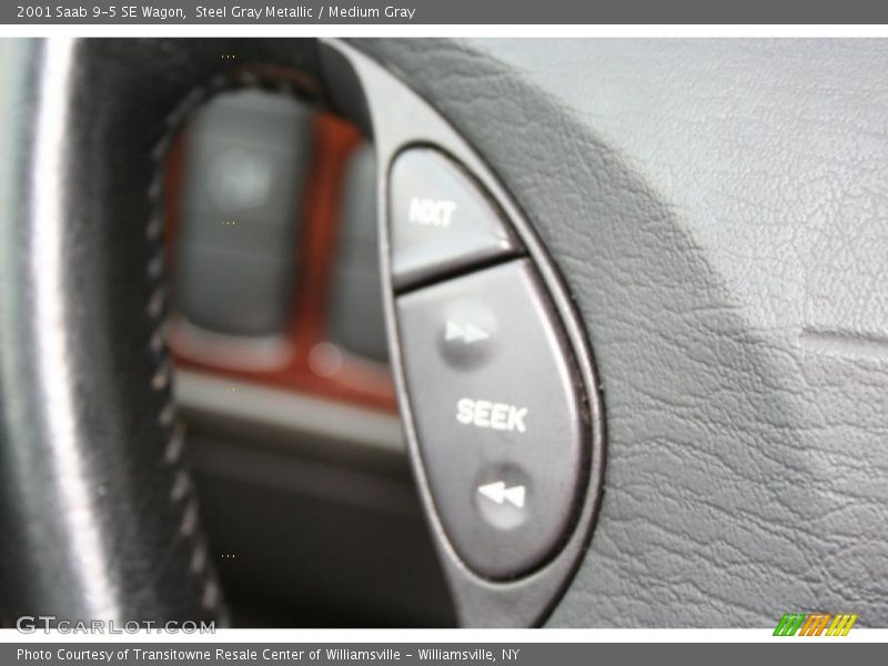 Steel Gray Metallic / Medium Gray 2001 Saab 9-5 SE Wagon