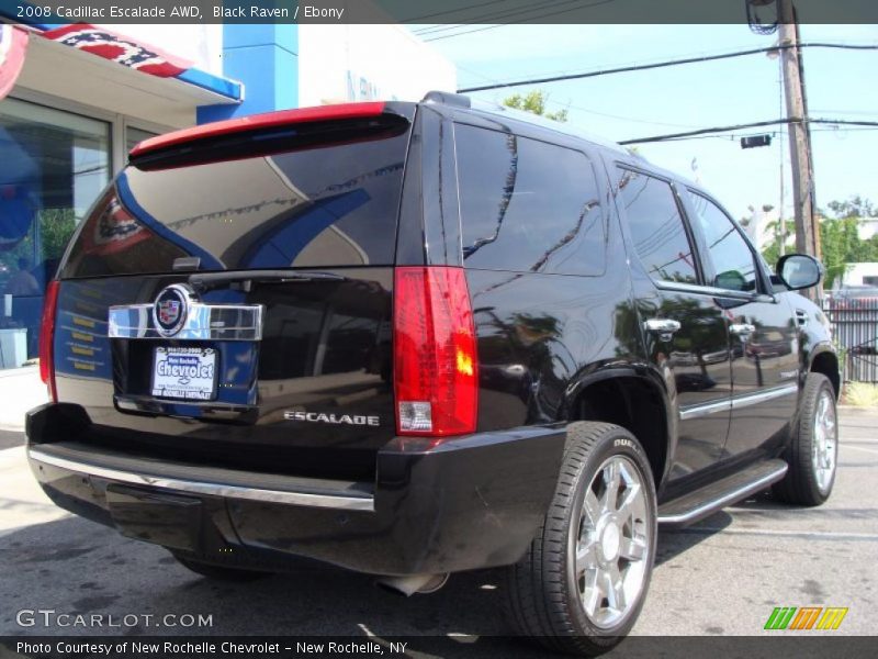 Black Raven / Ebony 2008 Cadillac Escalade AWD