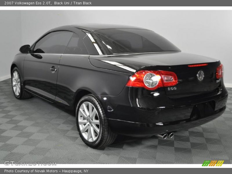 Black Uni / Titan Black 2007 Volkswagen Eos 2.0T