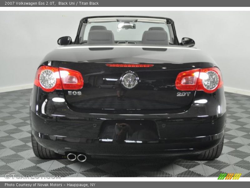 Black Uni / Titan Black 2007 Volkswagen Eos 2.0T