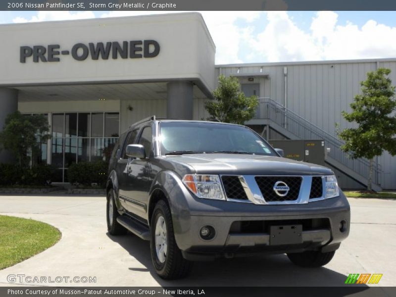 Storm Grey Metallic / Graphite 2006 Nissan Pathfinder SE