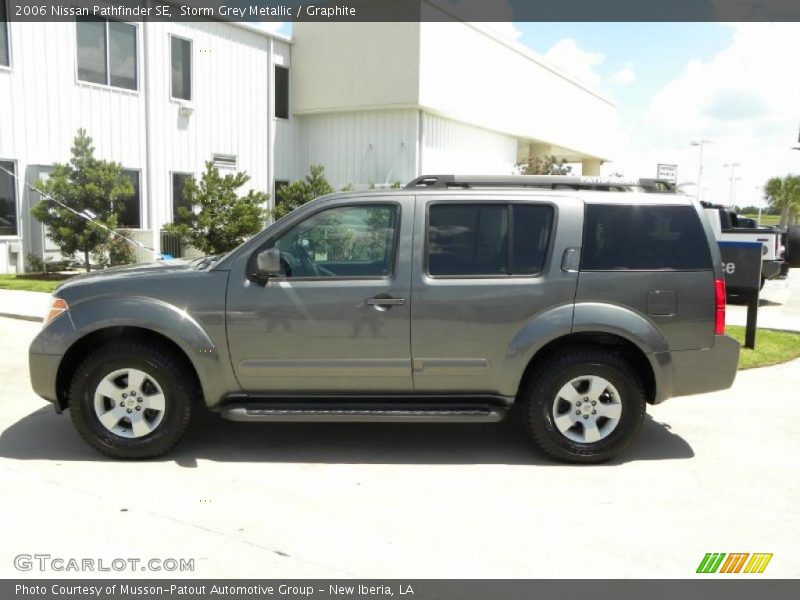 Storm Grey Metallic / Graphite 2006 Nissan Pathfinder SE