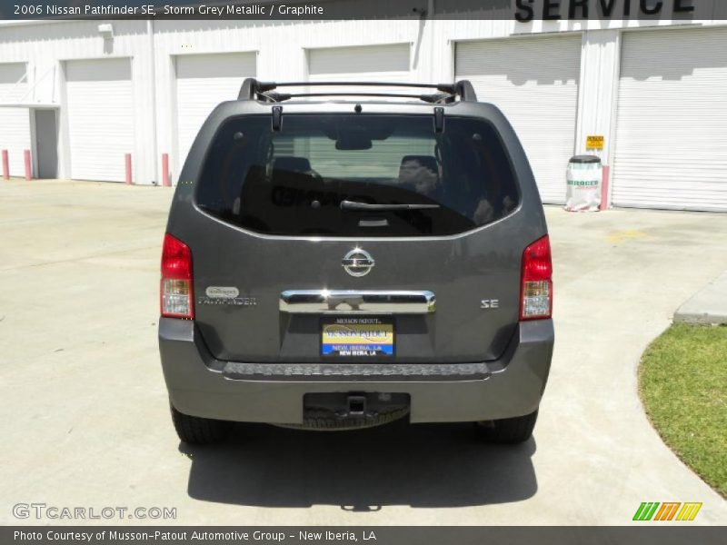 Storm Grey Metallic / Graphite 2006 Nissan Pathfinder SE