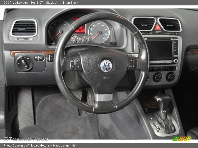 Black Uni / Titan Black 2007 Volkswagen Eos 2.0T