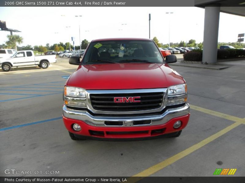 Fire Red / Dark Pewter 2006 GMC Sierra 1500 Z71 Crew Cab 4x4