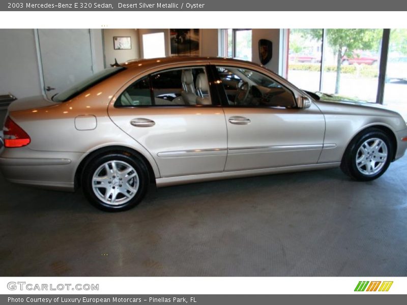 Desert Silver Metallic / Oyster 2003 Mercedes-Benz E 320 Sedan