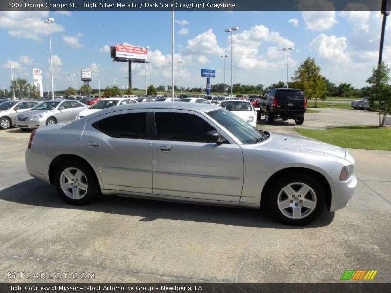 Bright Silver Metallic / Dark Slate Gray/Light Graystone 2007 Dodge Charger SE