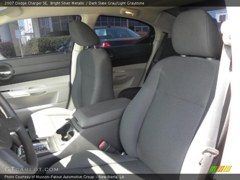 Bright Silver Metallic / Dark Slate Gray/Light Graystone 2007 Dodge Charger SE