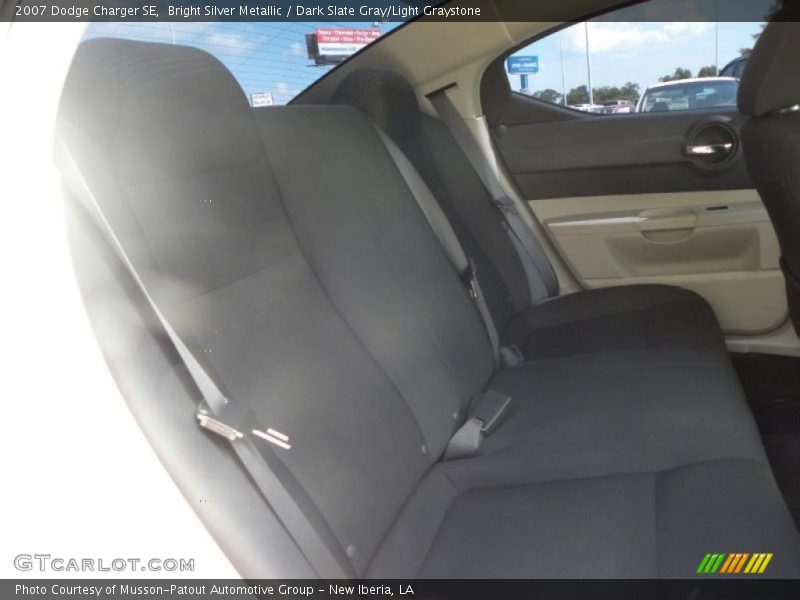 Bright Silver Metallic / Dark Slate Gray/Light Graystone 2007 Dodge Charger SE