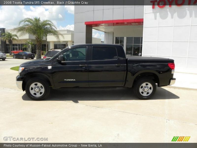 Black / Graphite Gray 2008 Toyota Tundra SR5 CrewMax