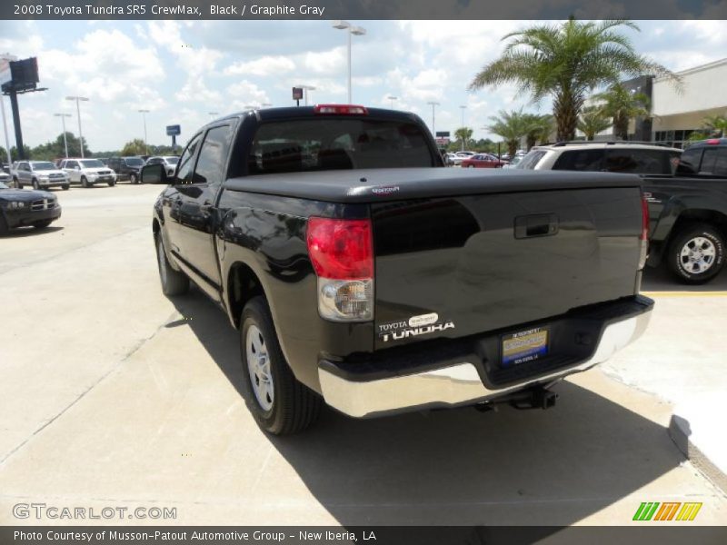 Black / Graphite Gray 2008 Toyota Tundra SR5 CrewMax