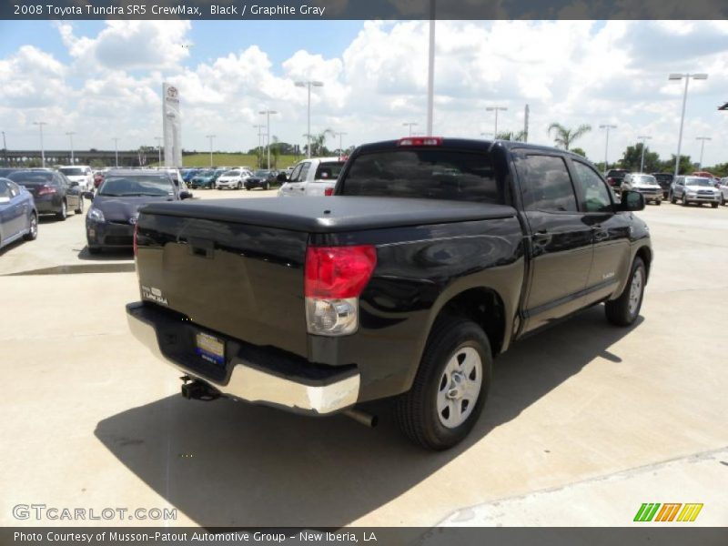 Black / Graphite Gray 2008 Toyota Tundra SR5 CrewMax