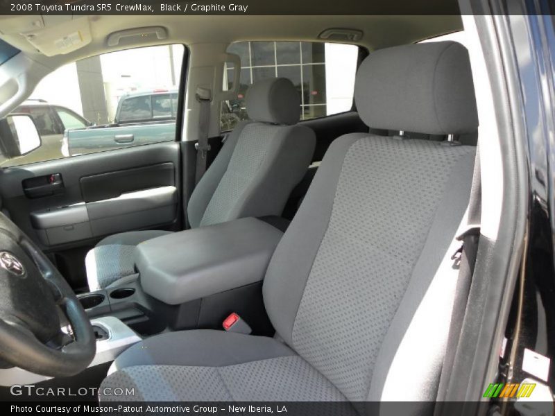 Black / Graphite Gray 2008 Toyota Tundra SR5 CrewMax
