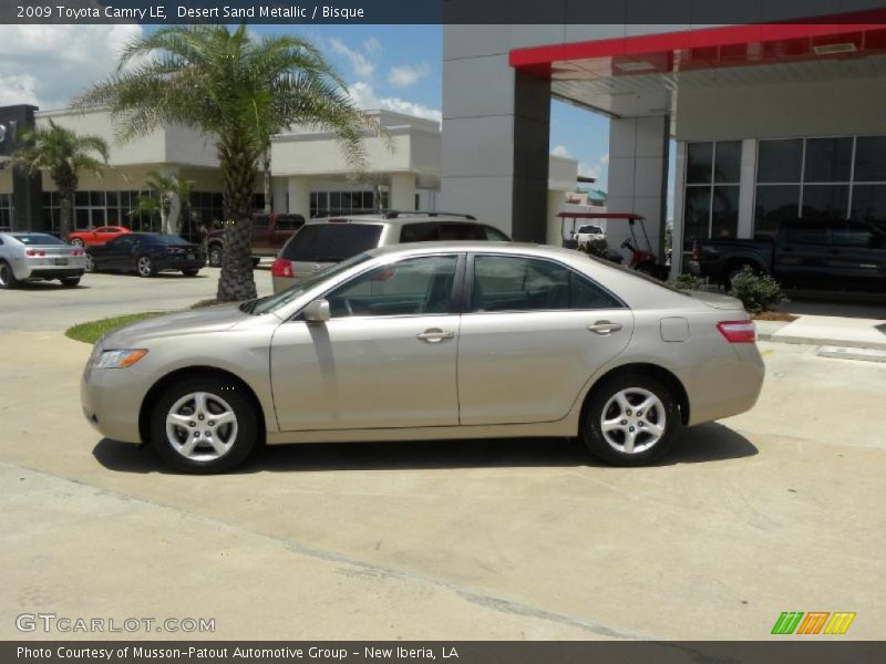 Desert Sand Metallic / Bisque 2009 Toyota Camry LE