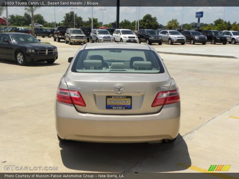 Desert Sand Metallic / Bisque 2009 Toyota Camry LE