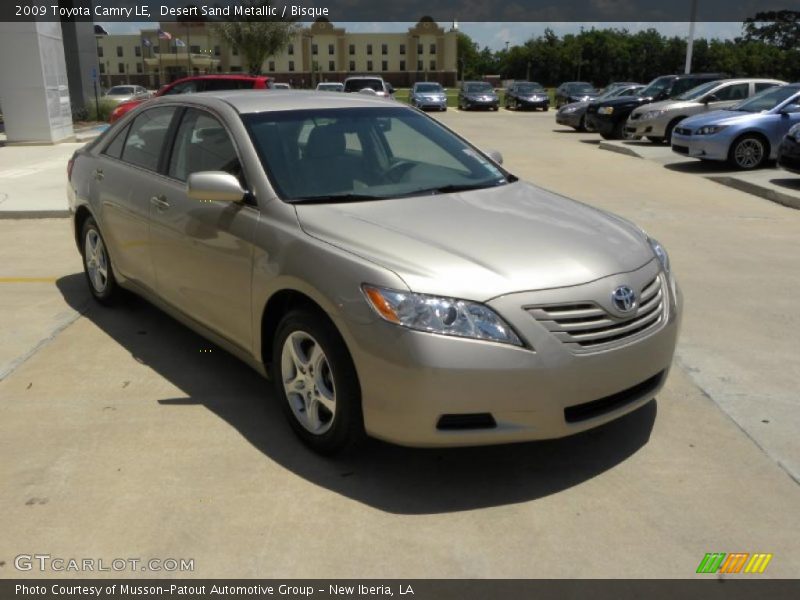 Desert Sand Metallic / Bisque 2009 Toyota Camry LE