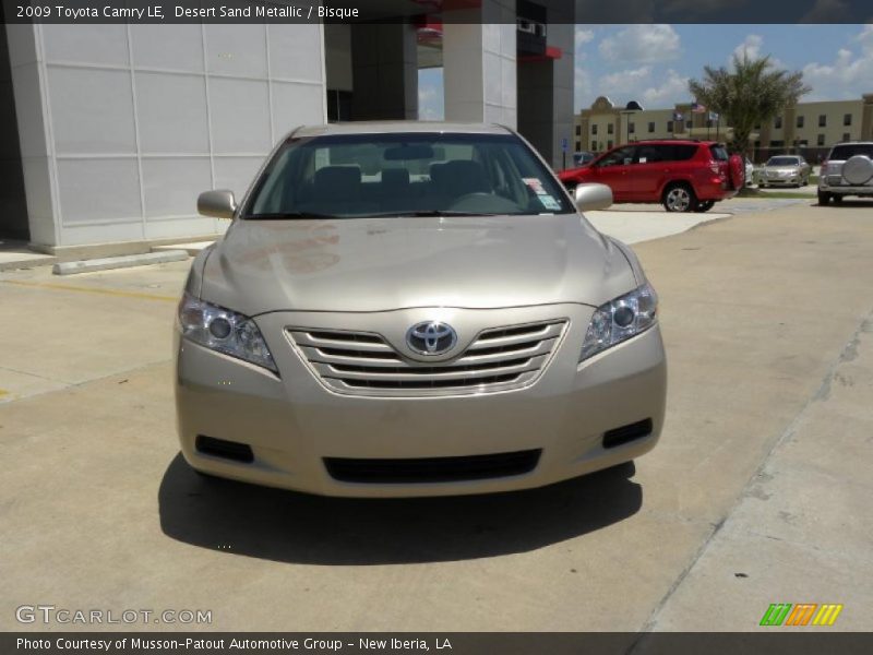 Desert Sand Metallic / Bisque 2009 Toyota Camry LE