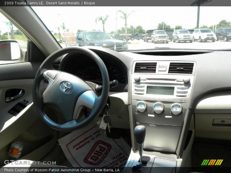 Desert Sand Metallic / Bisque 2009 Toyota Camry LE