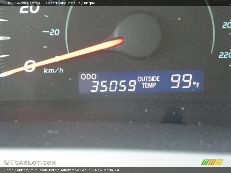 Desert Sand Metallic / Bisque 2009 Toyota Camry LE