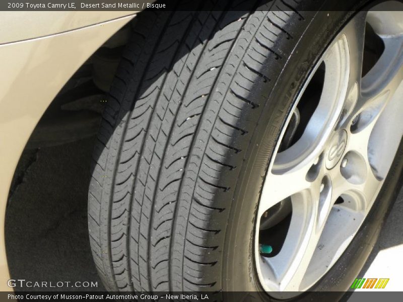 Desert Sand Metallic / Bisque 2009 Toyota Camry LE