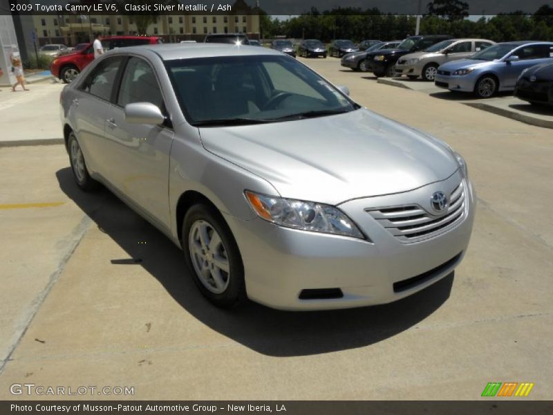 Classic Silver Metallic / Ash 2009 Toyota Camry LE V6