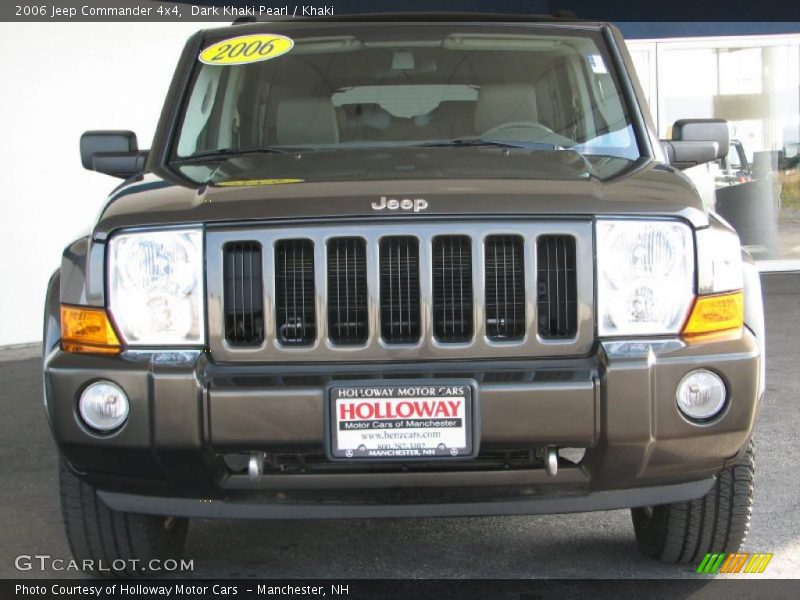 Dark Khaki Pearl / Khaki 2006 Jeep Commander 4x4