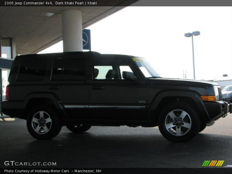 Dark Khaki Pearl / Khaki 2006 Jeep Commander 4x4