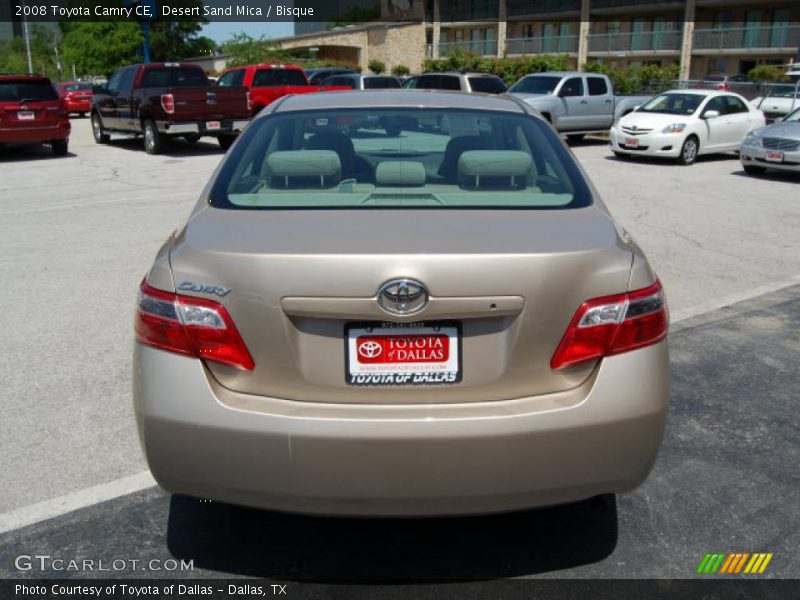 Desert Sand Mica / Bisque 2008 Toyota Camry CE