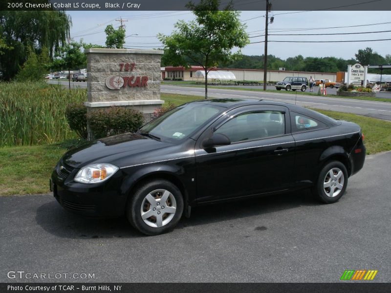 Black / Gray 2006 Chevrolet Cobalt LS Coupe