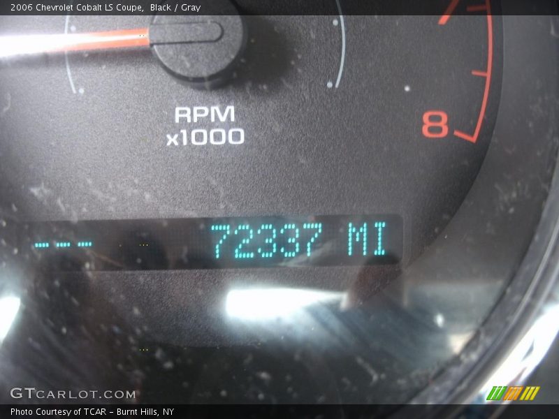 Black / Gray 2006 Chevrolet Cobalt LS Coupe