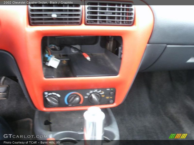 Black / Graphite 2002 Chevrolet Cavalier Sedan