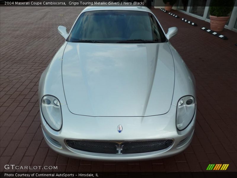 Grigio Touring Metallic (Silver) / Nero (Black) 2004 Maserati Coupe Cambiocorsa