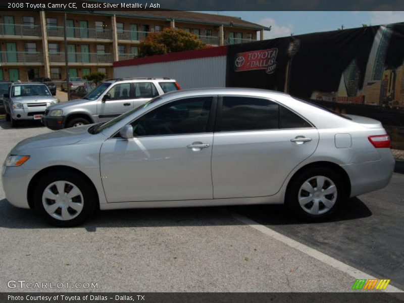 Classic Silver Metallic / Ash 2008 Toyota Camry CE