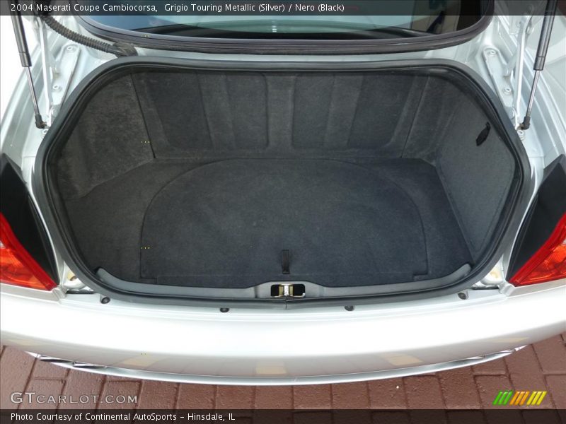 Grigio Touring Metallic (Silver) / Nero (Black) 2004 Maserati Coupe Cambiocorsa