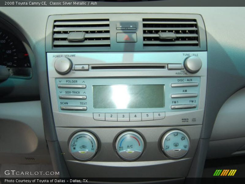 Classic Silver Metallic / Ash 2008 Toyota Camry CE