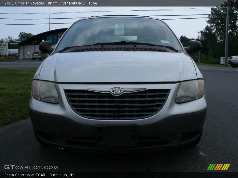 Bright Silver Metallic / Taupe 2001 Chrysler Voyager