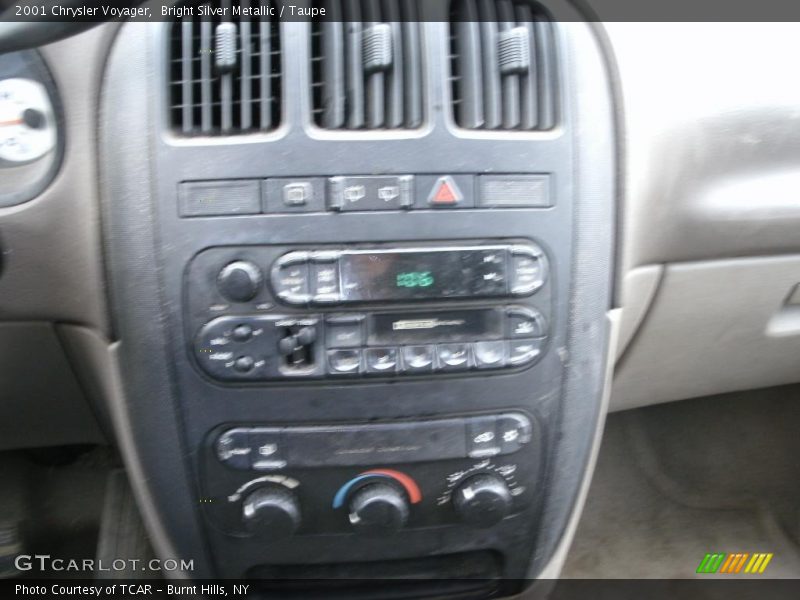 Bright Silver Metallic / Taupe 2001 Chrysler Voyager