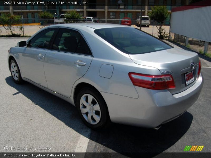 Classic Silver Metallic / Ash 2008 Toyota Camry LE V6