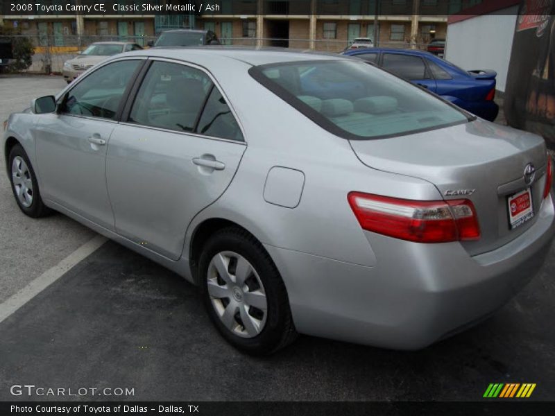 Classic Silver Metallic / Ash 2008 Toyota Camry CE
