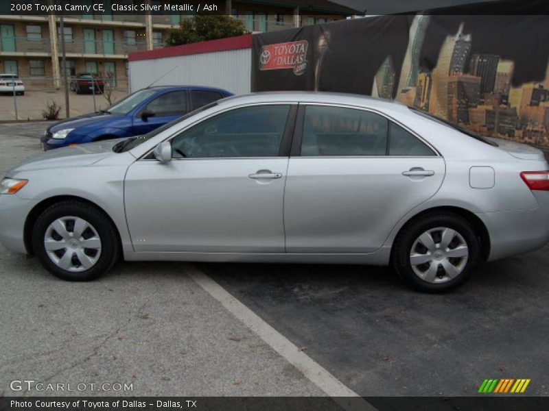 Classic Silver Metallic / Ash 2008 Toyota Camry CE