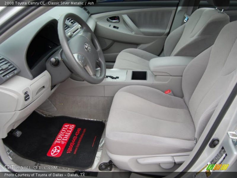 Classic Silver Metallic / Ash 2008 Toyota Camry CE
